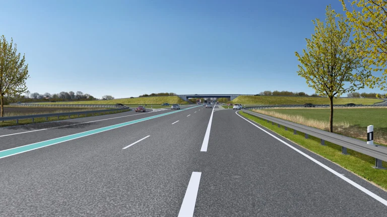 Digitalisierter Straßenbau – Ausbau der B 5 zwischen Tönning und Husum ist bundesweites Pilotprojekt