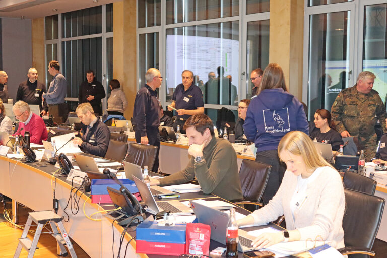 Kreis Nordfriesland probt Ernstfall bei Sturmflut und Starkregen