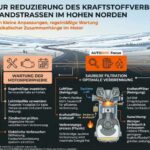 Kraftstoff sparen auf Landstraßen im hohen Norden