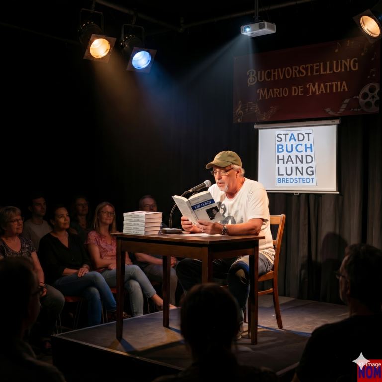 Ein Leben: Heute eine neue  virtuelle Lesung – Und das Buch gibt es nun auch in der Bredstedter Stadtbuchhandlung