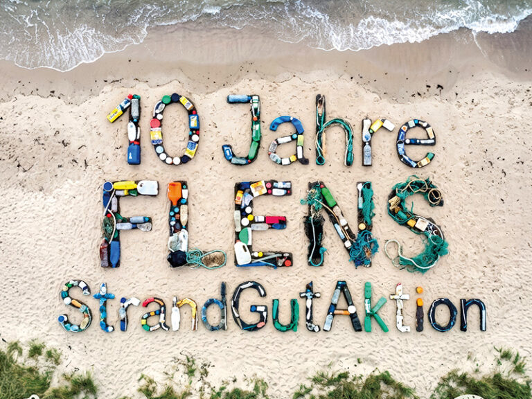Müllsammeln in Wyk und Nieblum am Coastal Cleanup Day